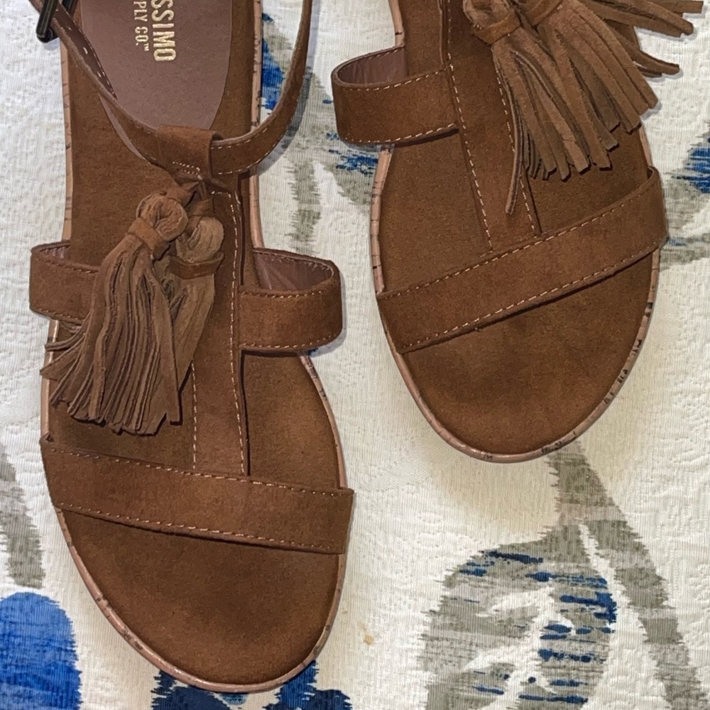 Mossimo Supply Co. Brown Sandals